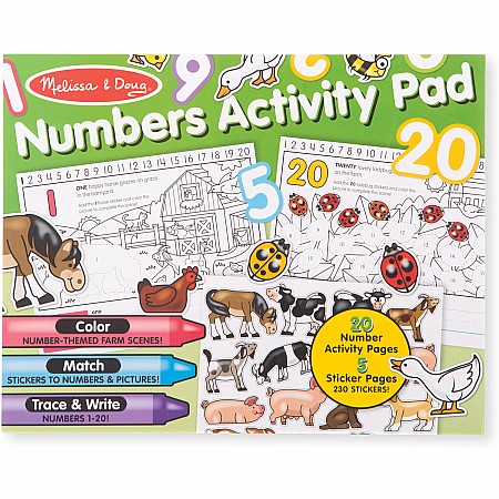 Numbers Activity Pad