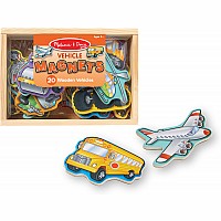 Wooden Vehicle Magnets