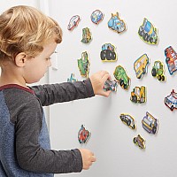 Wooden Vehicle Magnets