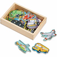 Wooden Vehicle Magnets