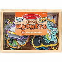 Wooden Vehicle Magnets