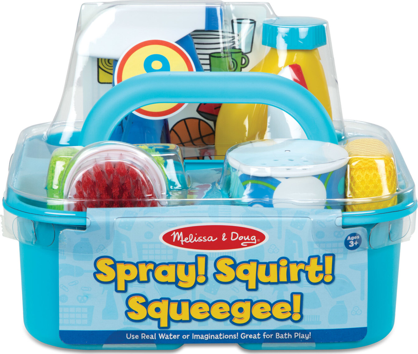 squeege with spray bottle ( Case of 8 )