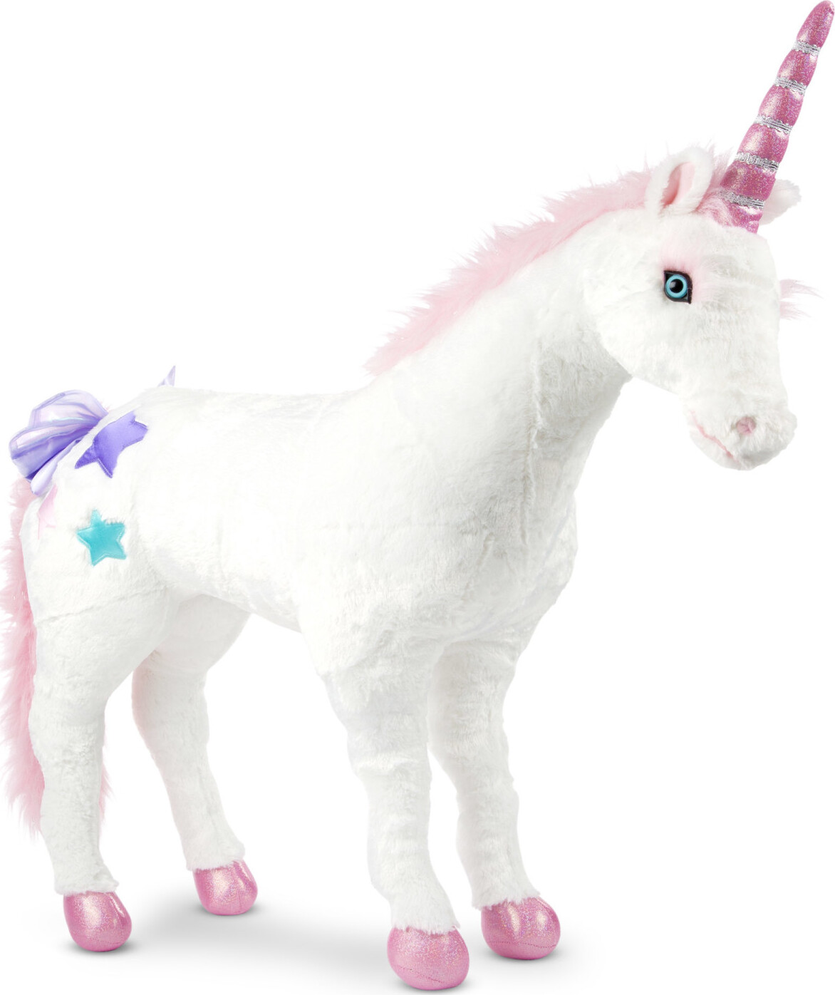 Unicorn Jumbo Stuffed Animal - Imagine That Toys