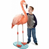 Lifelike Plush Flamingo Stuffed Animal