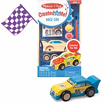 Decorate-Your-Own Wooden Race Car