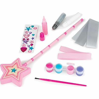 Decorate-Your-Own Wooden Princess Wand