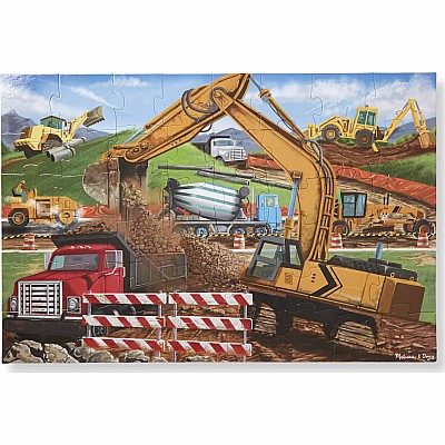 Building Site Floor Puzzle - 48 Pieces