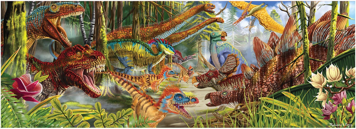 Puzzle Dinosaurs, 200 pieces