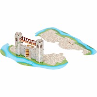 Medieval Castle 3D Puzzle and Play Set In One