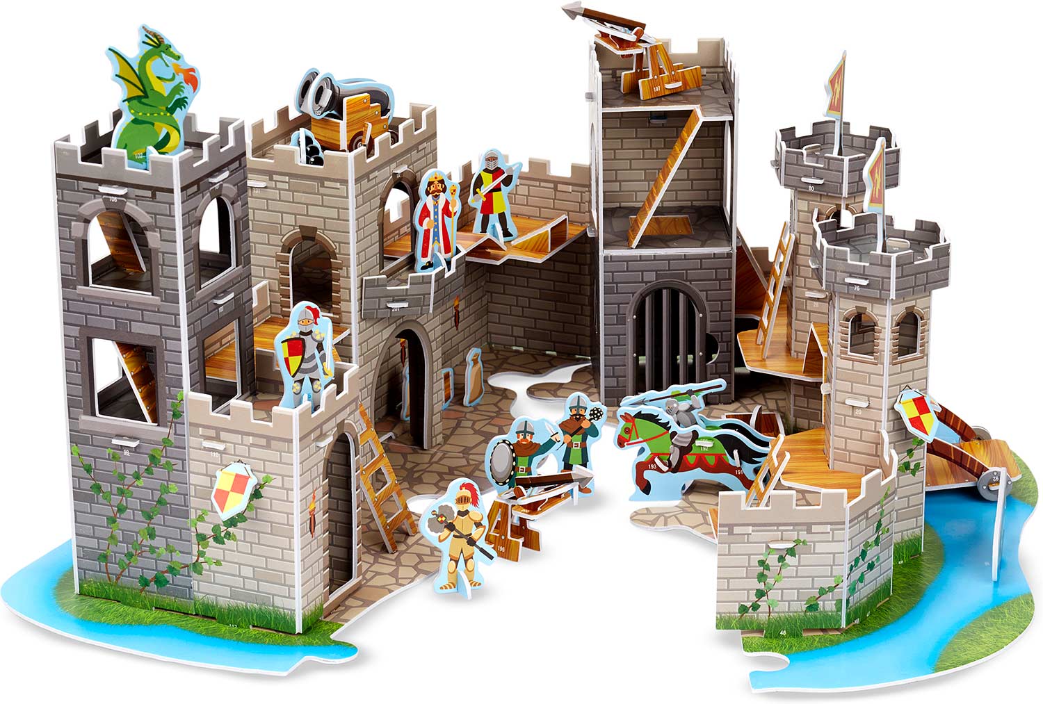 Medieval Castle 3D Puzzle - Toy Shop of Florence