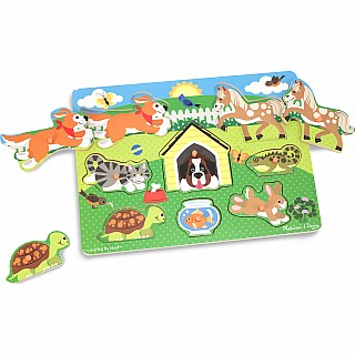 Pets Peg Puzzle - 8 Pieces