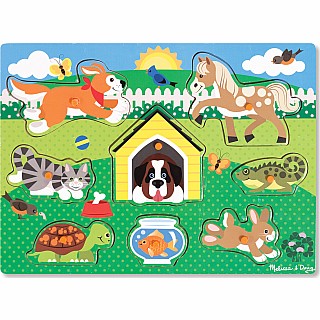 Pets Peg Puzzle - 8 Pieces