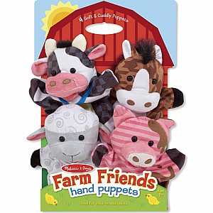 Hand Puppets- Farm Friends