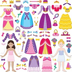 Puffy Sticker Play Set - Princess