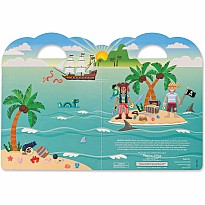 Puffy Stickers Play Set - Pirate