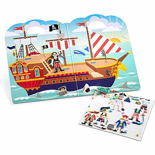 Puffy Stickers Play Set - Pirate