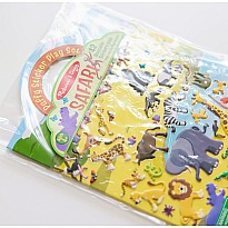 Puffy Sticker Play Set - Safari