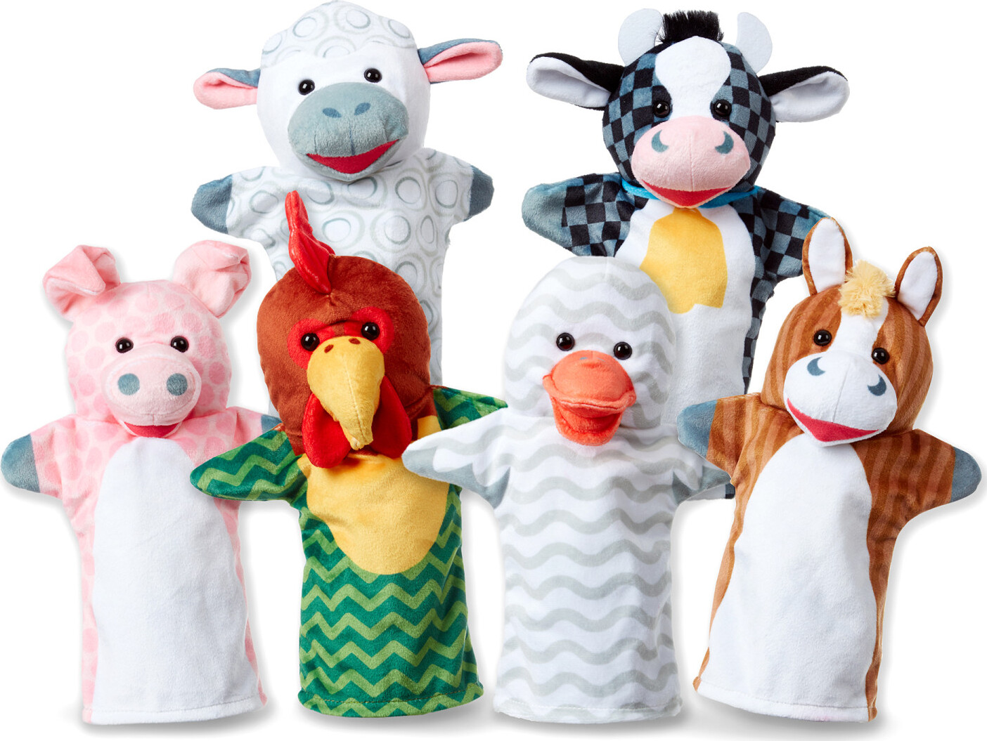 melissa and doug barn buddies hand puppets