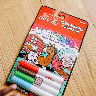 Magicolor - On the Go - Farm Animals Coloring Pad