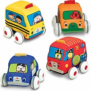 K's Kids Pull-Back Town Vehicles