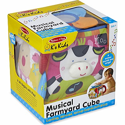 Musical Farmyard Cube