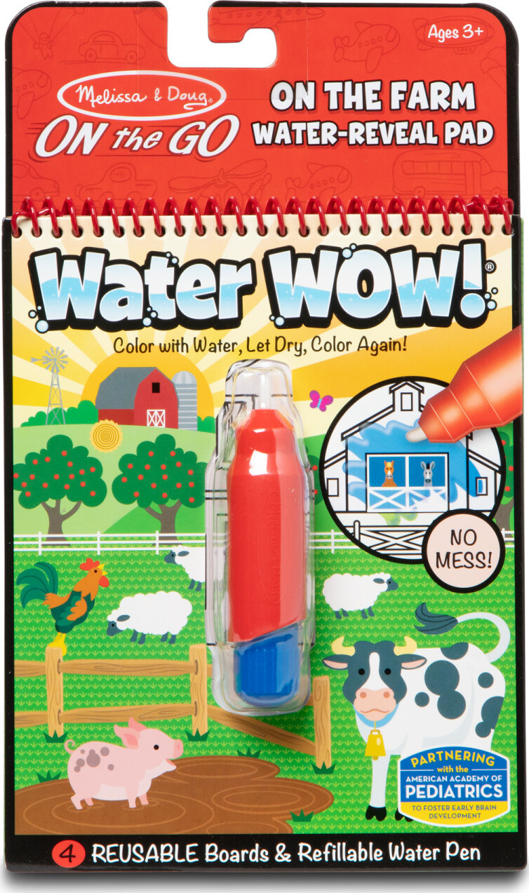Water Wow! Farm - On the Go Travel Activity - The Toy Box Hanover