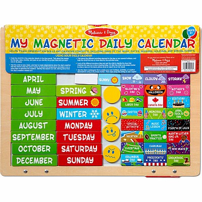 My Magnetic Daily Calendar