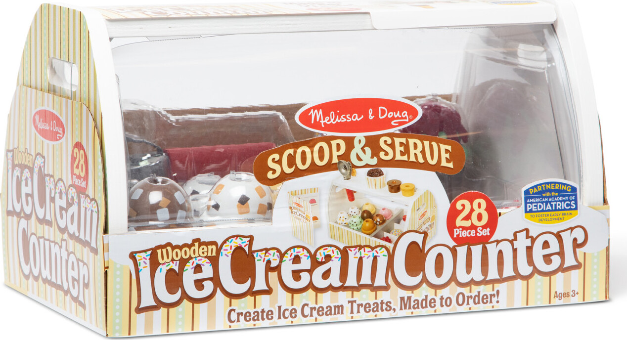Melissa & Doug 9286 Scoop & Serve Ice Cream Counter for sale online 