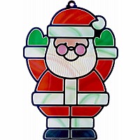 Stained Glass Made Easy - Santa & Tree Ornaments