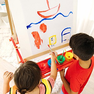 Deluxe Easel / Magnetic Boards