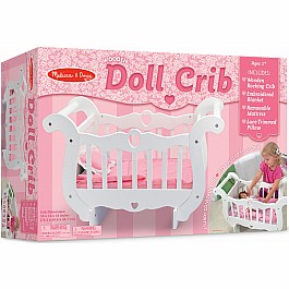 Wooden Doll Crib