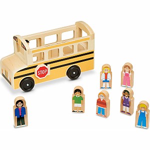 Wooden Classic School Bus