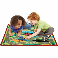 Round the Town Activity Rug