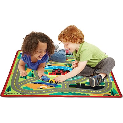 Round the Town Road Rug & Car Set