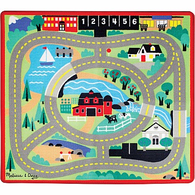 Round the Town Road Rug & Car Set