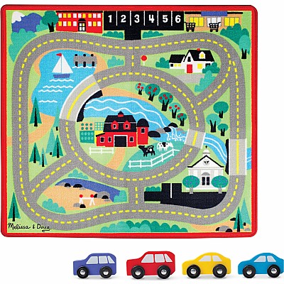 Round the Town Road Rug & Car Set