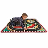 Round the Speedway Rug