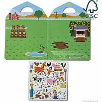 Puffy Sticker Play Set - On the Farm