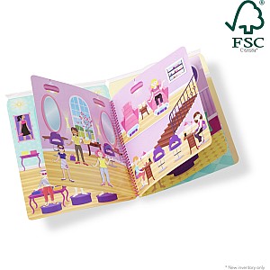 Deluxe Puffy Sticker Album - Day of Glamour