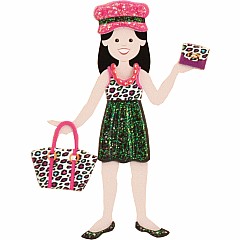 Deluxe Puffy Sticker Album - Day of Glamour