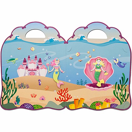 REUSABLE PUFFY STICKER - MERMAID