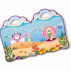 REUSABLE PUFFY STICKER - MERMAID