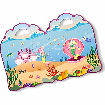 REUSABLE PUFFY STICKER - MERMAID