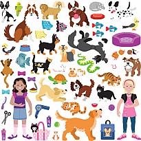 Puffy Sticker Activity Book - Pet Place