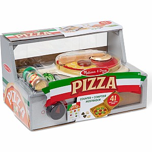 Top & Bake Pizza Counter - Wooden Play Food