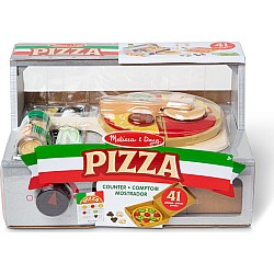 Top & Bake Pizza Counter - Wooden Play Food