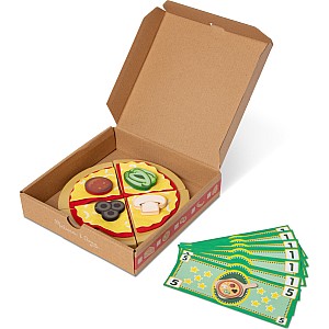 Top & Bake Pizza Counter - Wooden Play Food