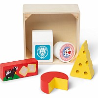 Wooden Food Groups Play Set - Dairy