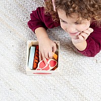 Wooden Food Groups Play Set - Protein