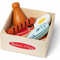 Wooden Food Groups Play Set - Protein